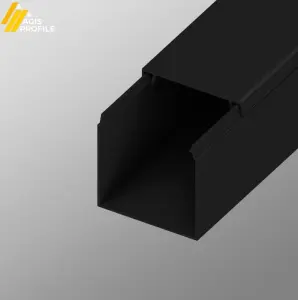 ЭЛМАКС - Кабель-канал 40х40 мм Черный (24м/уп) элмакс, электротехника, кабель, светотехника, elmax.pro