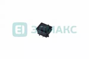 ЭЛМАКС - Выключатель клавишный 250V 15А (4с) (ON)-OFF черный Б/Фикс REXANT элмакс, электротехника, кабель, светотехника, elmax.pro