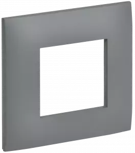 ЭЛМАКС - SKANDY Рамка 1-мест. SK-F01Gr сер. IEK элмакс, электротехника, кабель, светотехника, elmax.pro