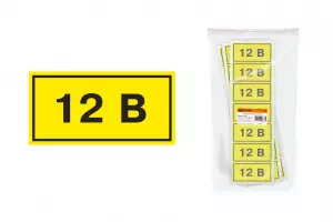 ЭЛМАКС - Символ "12В" 35х100мм TDM элмакс, электротехника, кабель, светотехника, elmax.pro