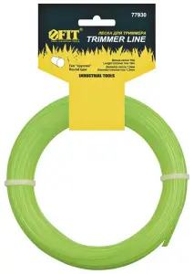 ЭЛМАКС - Леска для садовых триммеров, 2,5мм х 15м, "квадрат", нейлон (FIT РОС) элмакс, электротехника, кабель, светотехника, elmax.pro