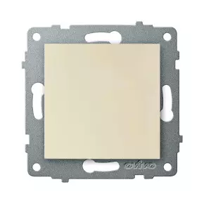 выключатель 1-клавишный OVIVO Loft крем