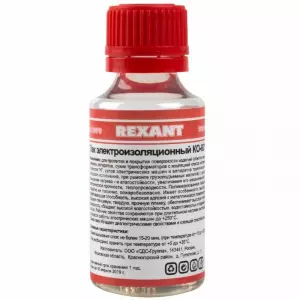 ЭЛМАКС - Лак электроизоляционный REXANT, KO-921, 30 мл, флакон элмакс, электротехника, кабель, светотехника, elmax.pro