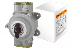 Пакетный переключатель ПП 3-100/Н2 3П 100А 220В, силуминовый корпус, IP56 TDM Пакетный переключатель ПП 3-100/Н2 3П 100А 220В, силуминовый корпус, IP56 TDM