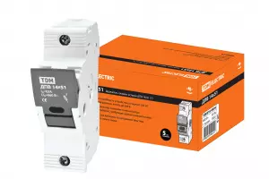 ЭЛМАКС - Держатель плавких вставок ДПВ 14х51 1П TDM элмакс, электротехника, кабель, светотехника, elmax.pro