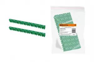 ЭЛМАКС - Маркер наборный - символ "5"зеленый 2,5 мм2 (150 шт.) TDM элмакс, электротехника, кабель, светотехника, elmax.pro