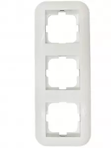 рамка 3 поста OVIVO Loft белый