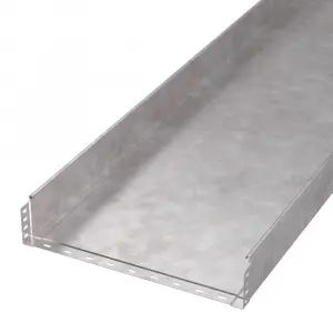 Лоток неперфорированный Стандарт HDZ 500х100х3000 (1,0 мм) (6 м/уп) Промрукав