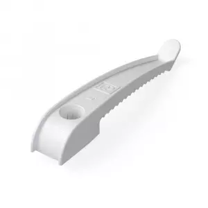 ЭЛМАКС - Держатель кабеля односторонний для прямого монтажа белый (20шт/240шт уп/кор) Промрукав элмакс, электротехника, кабель, светотехника, elmax.pro