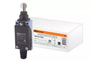 Концевой выключатель ВККН-2102М11-У2 роликовый толкатель 5А 1з+1р IP65 TDM