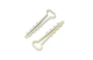 ЭЛМАКС - Дюбель-хомут 5-10 белый, прямоугольный (100 шт.) PROCONNECT элмакс, электротехника, кабель, светотехника, elmax.pro