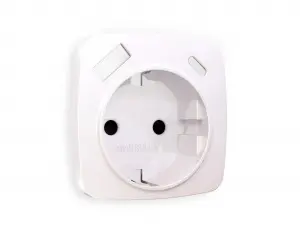 ЭЛМАКС - Лицевая панель OMEGA (Жемчуг) для электрической розетки с заземлением со шторками 2USB тип A+C QUANT элмакс, электротехника, кабель, светотехника, elmax.pro