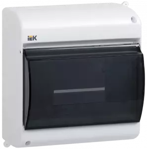 Бокс с прозр.крышкой КМПн 2/6 для 6-х авт.выкл.наружн.уст. ИЭК