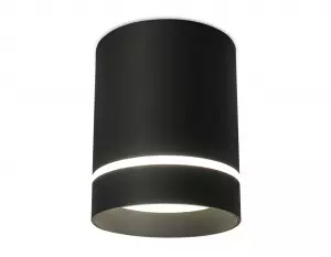 ЭЛМАКС - Накладной светодиодный точечный светильник TN281 SBK черный песок LED 4200K 9W D80*100 элмакс, электротехника, кабель, светотехника, elmax.pro