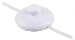 ЭЛМАКС - Сетевой шнур (с ножным выключателем) белый, DM106, артикул 29844 элмакс, электротехника, кабель, светотехника, elmax.pro