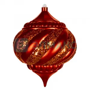 ЭЛМАКС - Елочная фигура "Лампа", 20 см, цвет красный элмакс, электротехника, кабель, светотехника, elmax.pro
