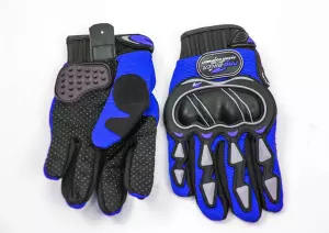 ЭЛМАКС - Мотоперчатки Pro-biker ST-03 Синий элмакс, электротехника, кабель, светотехника, elmax.pro