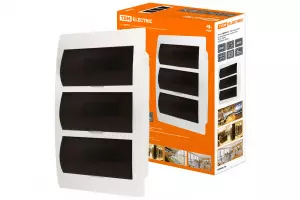 ЭЛМАКС - Бокс ЩРВ-П-36 модулей встраиваемый пластик IP40 TDM элмакс, электротехника, кабель, светотехника, elmax.pro