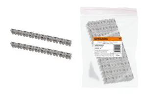 ЭЛМАКС - Маркер наборный - символ "8" серый 4 мм2 (100 шт.) TDM элмакс, электротехника, кабель, светотехника, elmax.pro