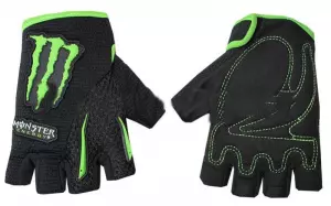 ЭЛМАКС - Мотоперчатки Monster Energy укороченные (М, Черный) элмакс, электротехника, кабель, светотехника, elmax.pro