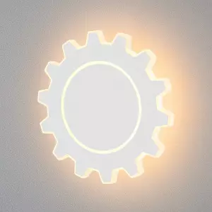 ЭЛМАКС - Gear L LED белый Настенный светодиодный светильник MRL LED 1100 элмакс, электротехника, кабель, светотехника, elmax.pro