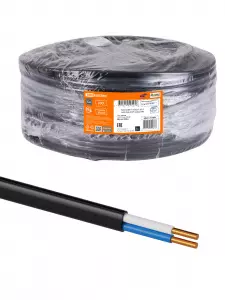 ЭЛМАКС - Кабель ВВГ-П нг(А)-LS 2х2,5 ок(N)-0,66 ГОСТ (200м) TDM элмакс, электротехника, кабель, светотехника, elmax.pro