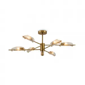 Freya Modern Baret Потолочный светильник Латунь