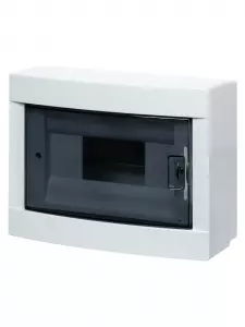 ЭЛМАКС - Бокс ЩРН-ПМ-8 модулей, навесной, АБС-пластик, IP41, Народный элмакс, электротехника, кабель, светотехника, elmax.pro