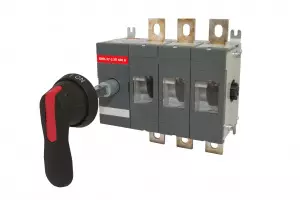 ЭЛМАКС - Рубильник ВНК-37-2 3П 400А с выносной фронтальной ручкой управления и переходником 185 мм TDM элмакс, электротехника, кабель, светотехника, elmax.pro