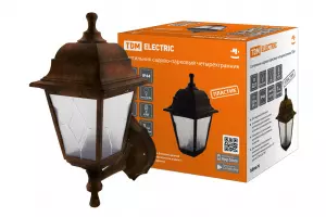 ЭЛМАКС - Светильник садово-парковый НБУ 04-60-001 четырехгр., настенный, пластик, расс.пластик, медь TDM элмакс, электротехника, кабель, светотехника, elmax.pro