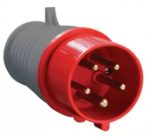 Вилка кабельная 16А 3Р+N+E IР44 переносная 380В 015