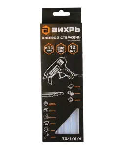 ЭЛМАКС - Клеевой стержень 11х200мм, 12шт. Вихрь элмакс, электротехника, кабель, светотехника, elmax.pro
