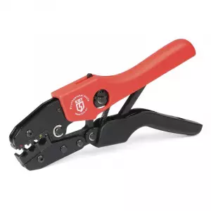 Пресс-клещи CTK-02 серия ПРОФИ (кримпер) для опрессовки втулочных наконечников (КВТ)