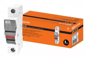 ЭЛМАКС - Держатель плавких вставок ДПВ 10х38 1П TDM элмакс, электротехника, кабель, светотехника, elmax.pro