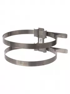 Держатель хомут сдвоенный Ø80-300 мм для изоляционной штанги, М8, термодиффузия TDM