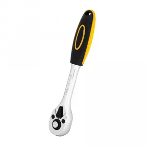 Ключ-трещотка Deli DL2323 1/4" длина 155мм, 45 зубьев, шестерня Cr-Mo, быстросъемная