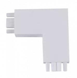 Коннектор шинопровода угловой AC-1W-TL белый серии TOP-LINE IN HOME Коннектор шинопровода угловой AC-1W-TL белый серии TOP-LINE IN HOME