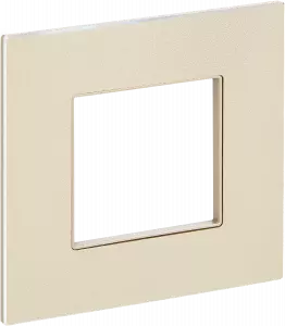 ЭЛМАКС - SKANDY Рамка 1-мест. SK-F31Sh металл шамп. IEK элмакс, электротехника, кабель, светотехника, elmax.pro