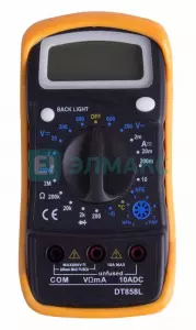 ЭЛМАКС - Универсальный мультиметр MAS838L(DT858L) Proconnect элмакс, электротехника, кабель, светотехника, elmax.pro