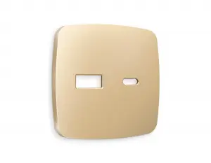 ЭЛМАКС - Лицевая панель OMEGA (Шампань) для розетки 2USB тип A+C QUANT OP6110 элмакс, электротехника, кабель, светотехника, elmax.pro