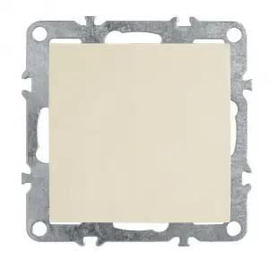 ЭЛМАКС - Выключатель 1-клавишный (механизм), серия Эрна, PSW10-9103-02, слоновая кость элмакс, электротехника, кабель, светотехника, elmax.pro