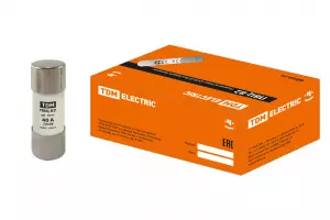 ЭЛМАКС - Плавкая вставка ПВЦ-B2 22х58 aR (быстродействующая) 40А TDM элмакс, электротехника, кабель, светотехника, elmax.pro
