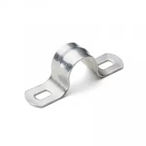 ЭЛМАКС - Скоба металлическая 2-х лапковая СМД 25-26 (Fortisflex) элмакс, электротехника, кабель, светотехника, elmax.pro