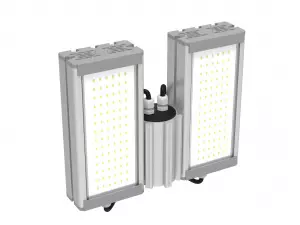 Светодиодный уличный светильник, "Модуль", консольный 2x32 Вт Светодиодный уличный светильник, "Модуль", консольный 2x32 Вт