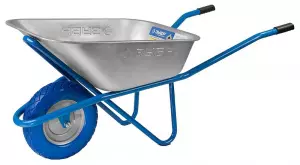 ЗУБР ПТ-200 тачка строительная одноколесная, 220 кг