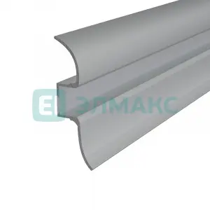 ЭЛМАКС - Профиль плинтус алюминиевый 5016-2 REXANT, 2м элмакс, электротехника, кабель, светотехника, elmax.pro