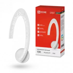 ЭЛМАКС - Светильник светодиодный ELEGANT ORBIT 15Вт 230В 3000-6500K 1200Лм STEP COLOR белый IN HOME элмакс, электротехника, кабель, светотехника, elmax.pro