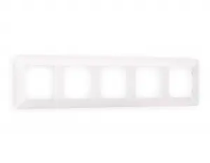 ЭЛМАКС - Рамка ALFA Line (Жемчуг) 5-ая AF110205 элмакс, электротехника, кабель, светотехника, elmax.pro