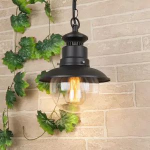 ЭЛМАКС - Talli H черный уличный подвесной светильник IP44 GL 3002H элмакс, электротехника, кабель, светотехника, elmax.pro