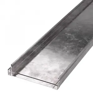 Лоток неперфорированный Стандарт 300х50х3000 (0,8 мм) (12 м/уп) Промрукав